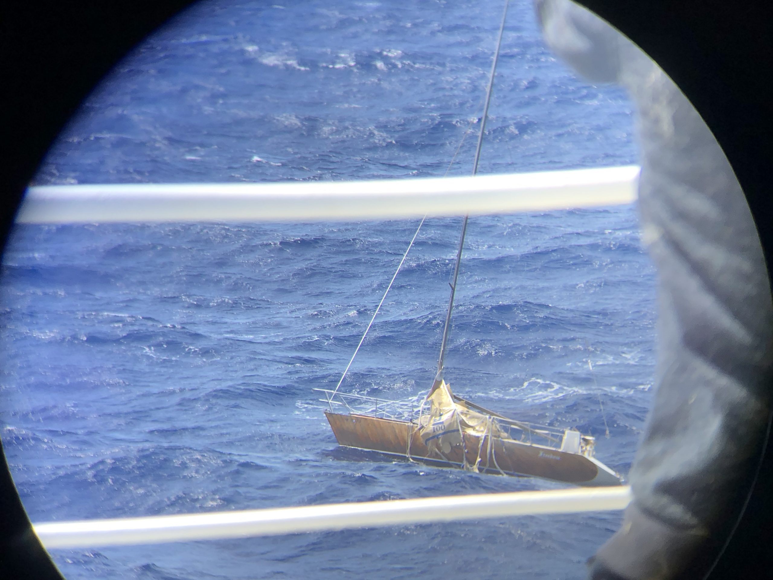 Abandoned vessel Freedom adrift of San Diego