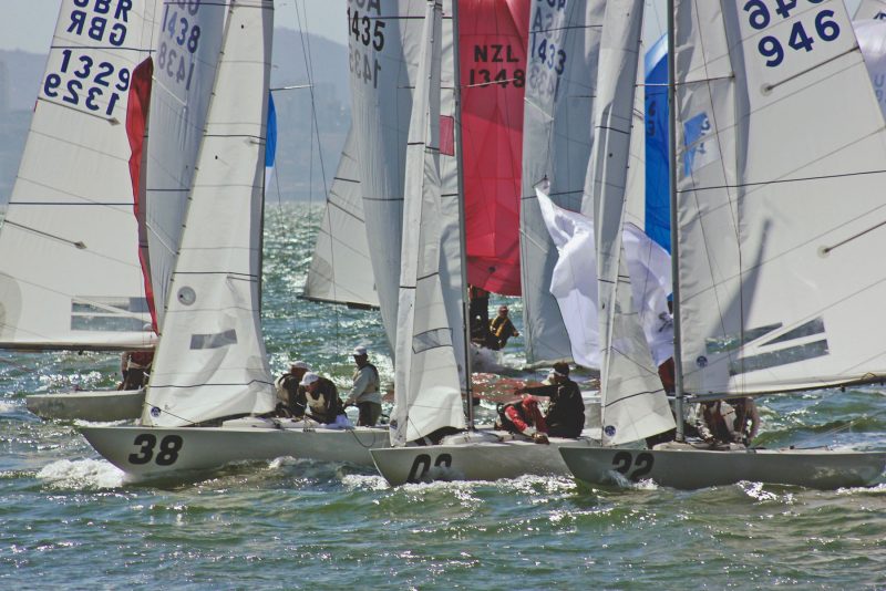 Etchells on the race course