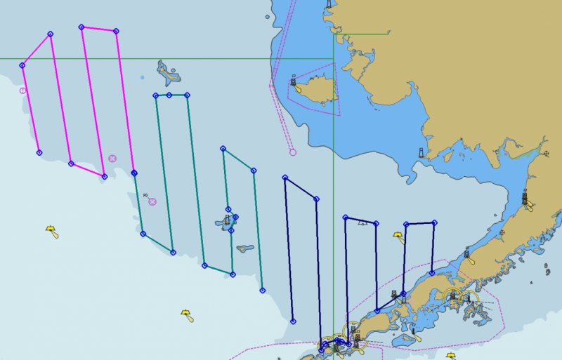 Bering Sea census map