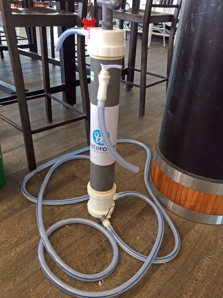 village-sized water filter