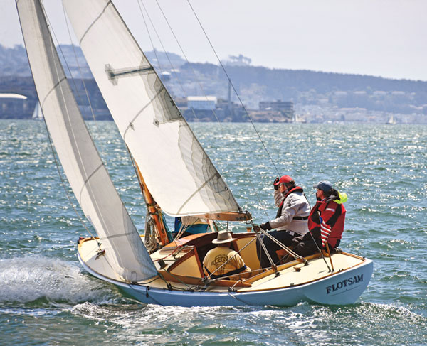 Pefect sailing on the Bay