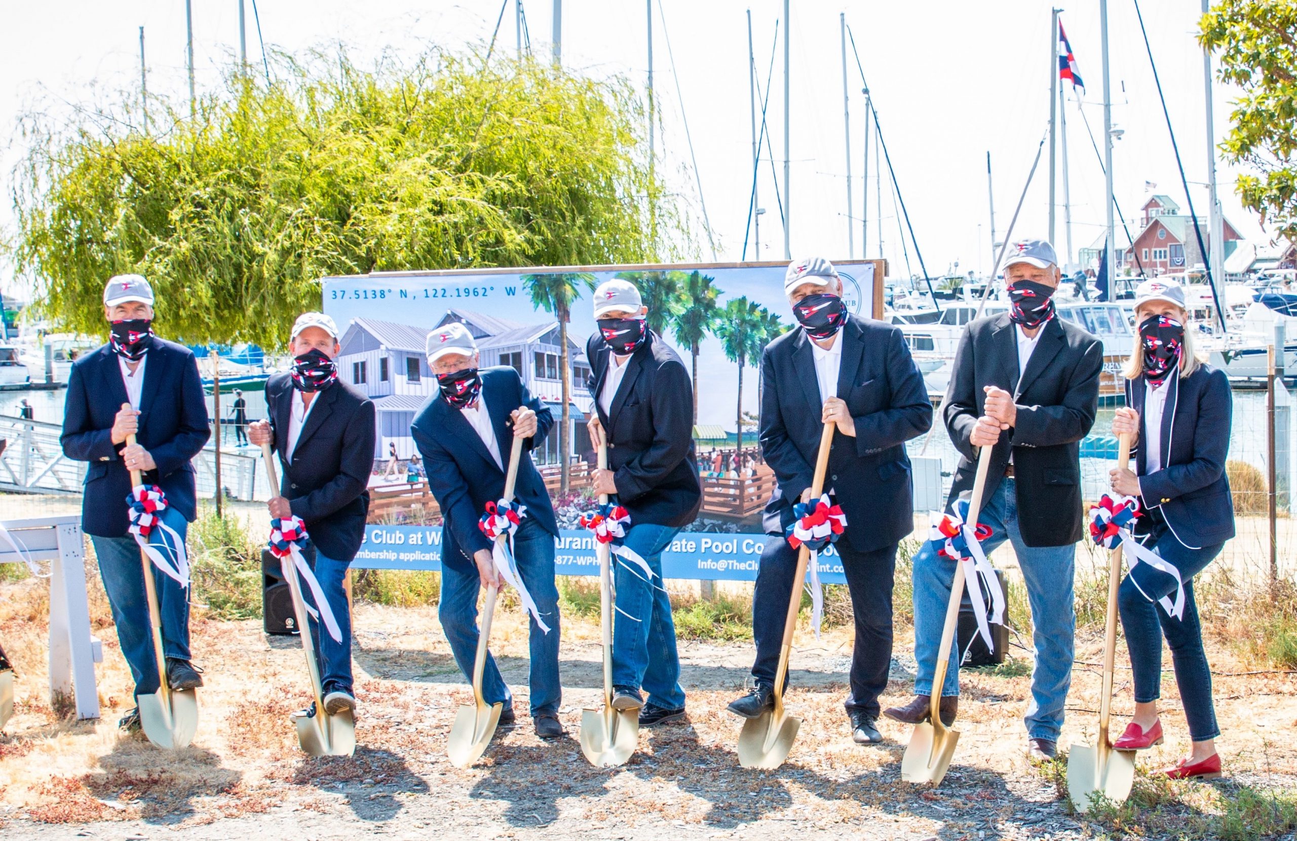 Groundbreaking at The Club at Westpoint