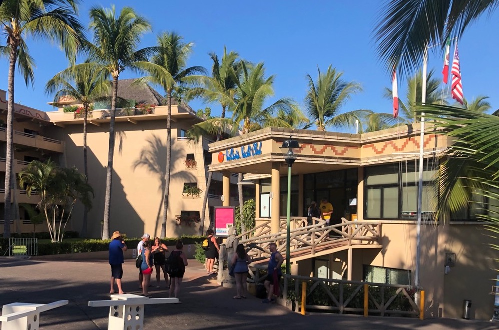 Vallarta Yacht Club entrance