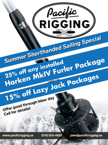 Summer Specials at Pacific Rigging