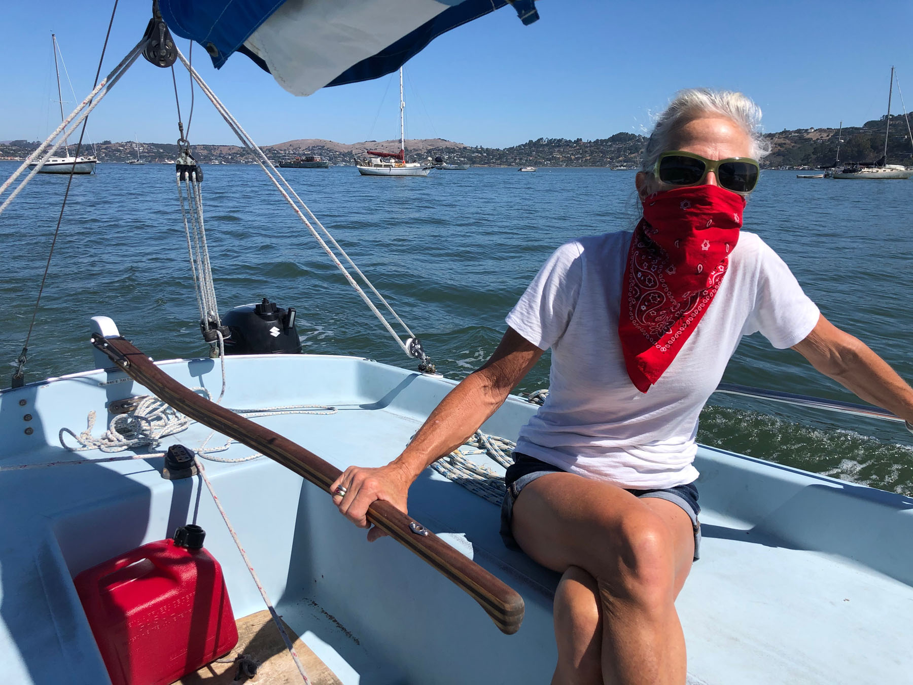 Michelle Slade on Cal 20 Jeanne