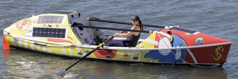 Lia's row boat