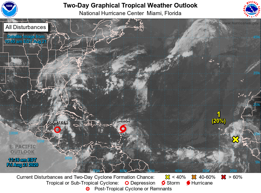 NOAA satellite image