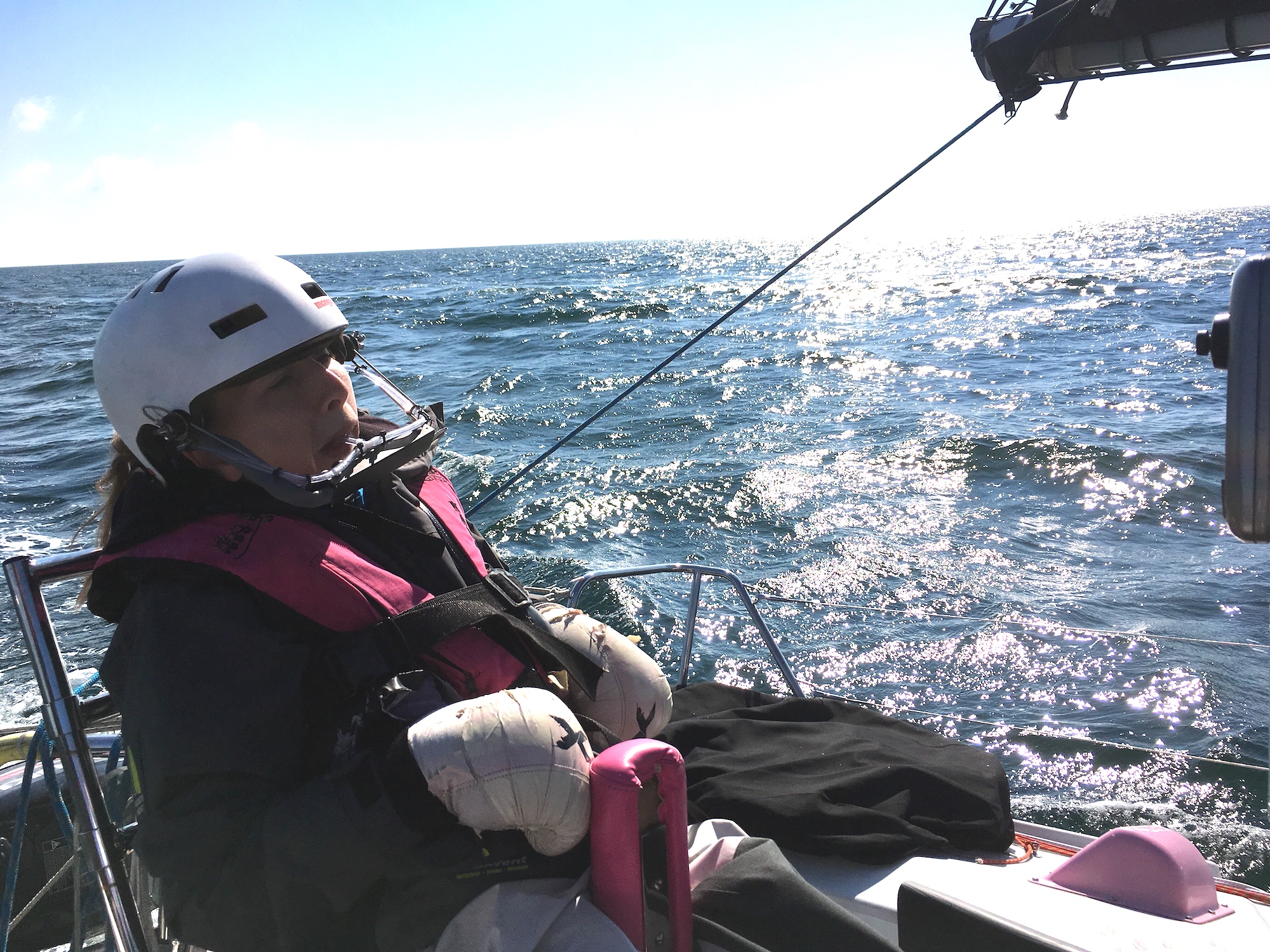 Natasha Lambert aboard