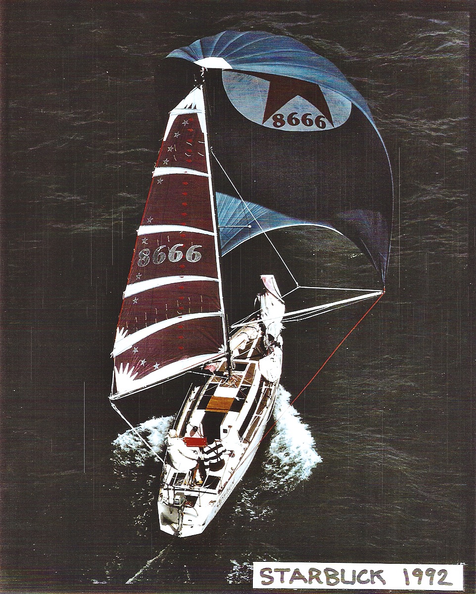 Starbuck under sail in September magazine