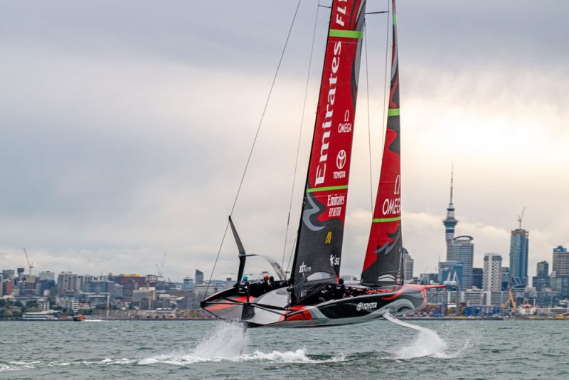 Foiling AC75