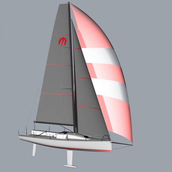 Full rig with all sails