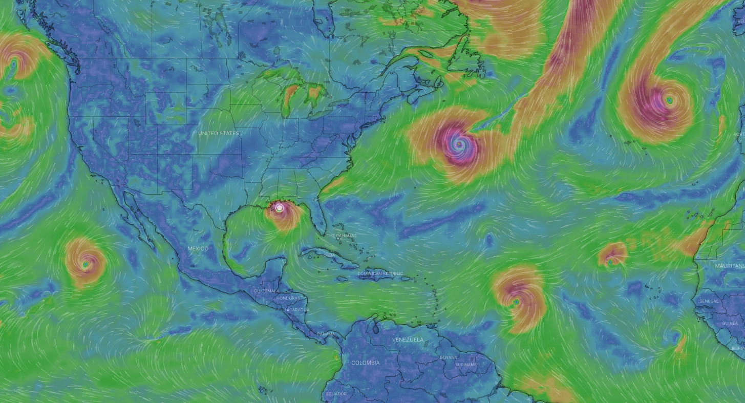 Windy spins