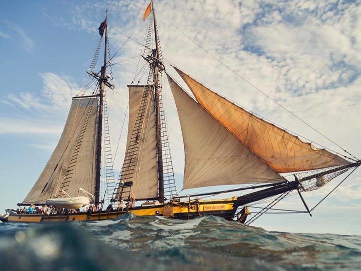 Tall ship, 'Spirit of Dans Point'