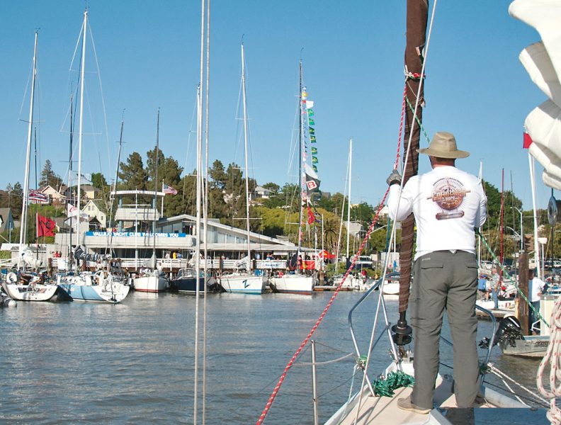 Entering VYC - Great Vallejo Race