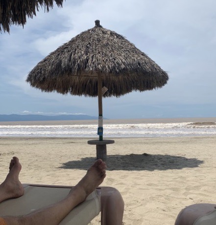 Mexico, view from the beach