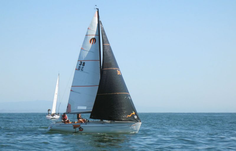 Moore 24 Lowly Worm 2.0 sailing