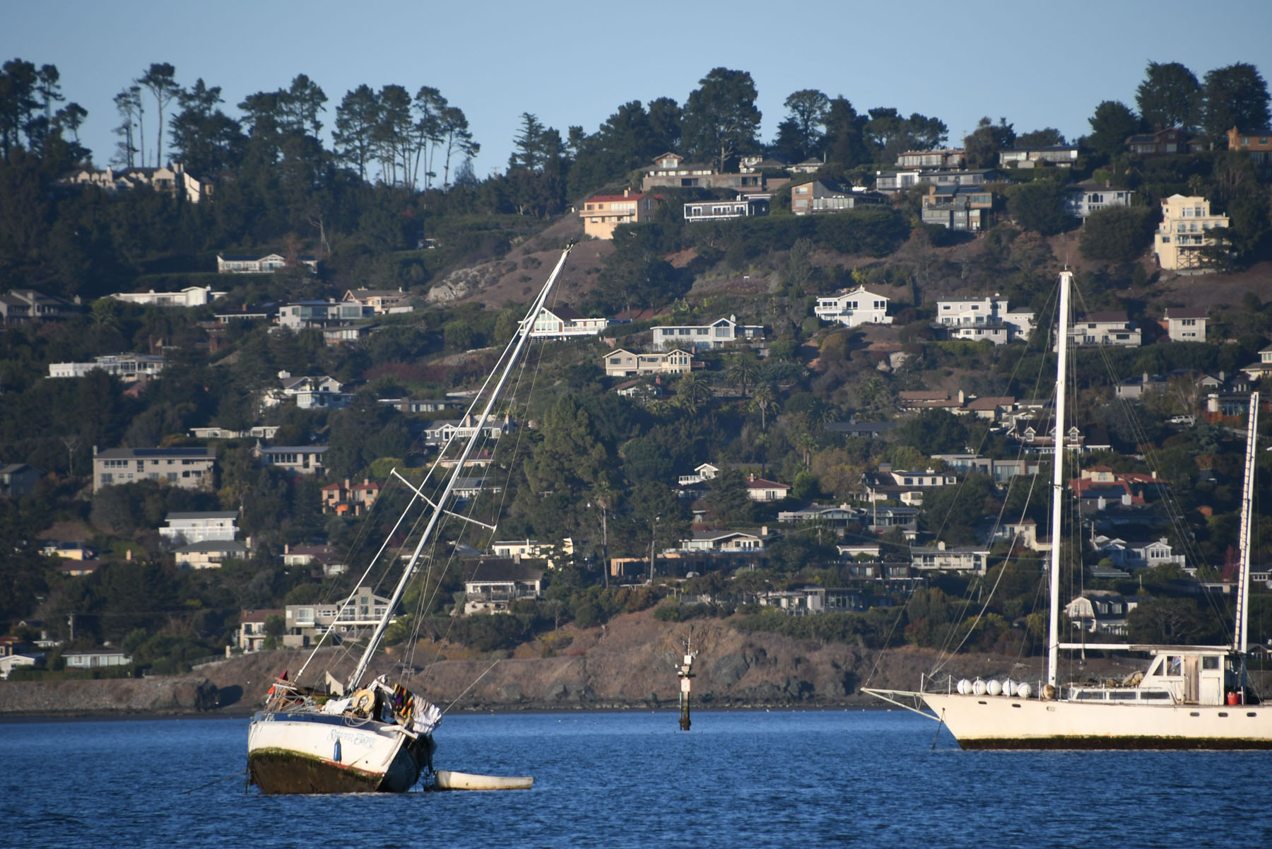 Big boat Richardson Bay