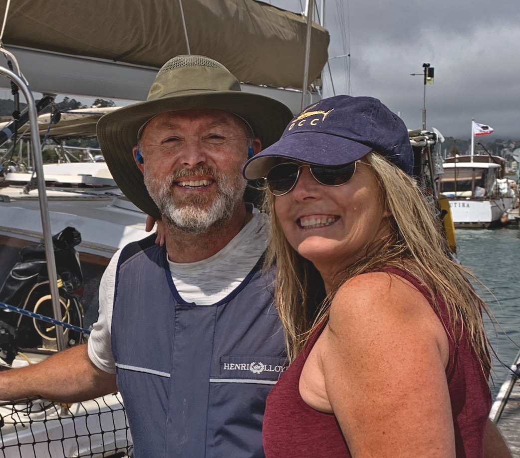 Chad and Carolyn smiling