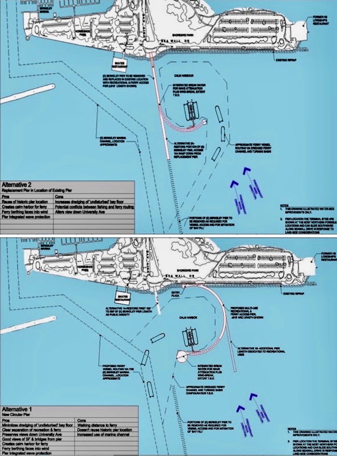 The New FerryLine Proposal for Berkeley Marina, Part 2
