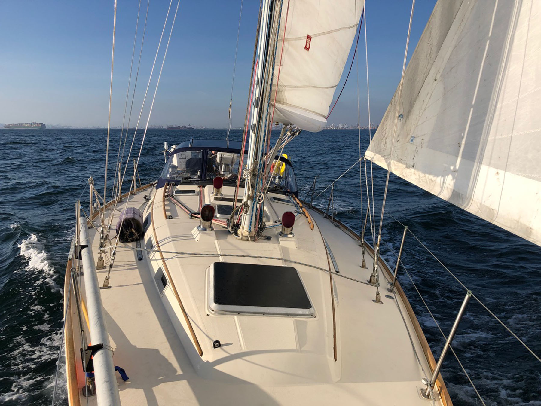 Sailing in Long Beach