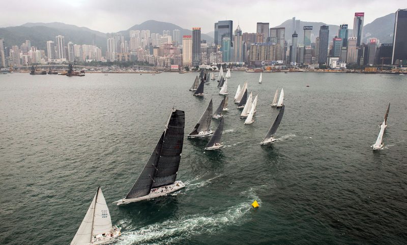 race start in Hong Kong