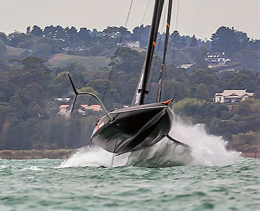 Britannia splashdown