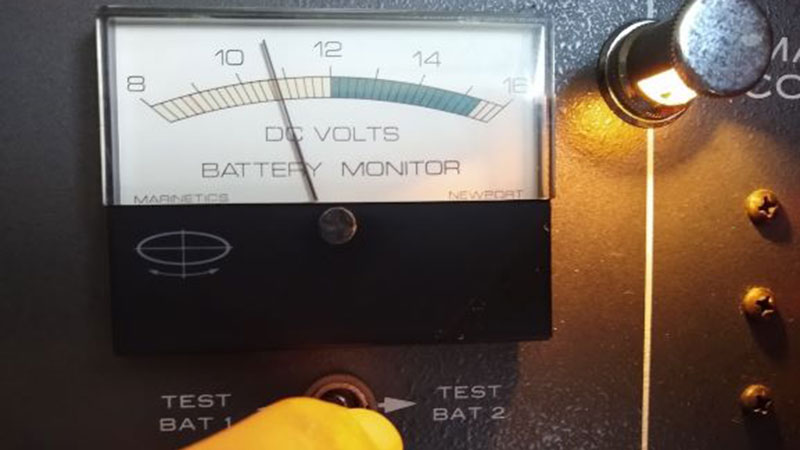 Old battery meter not working