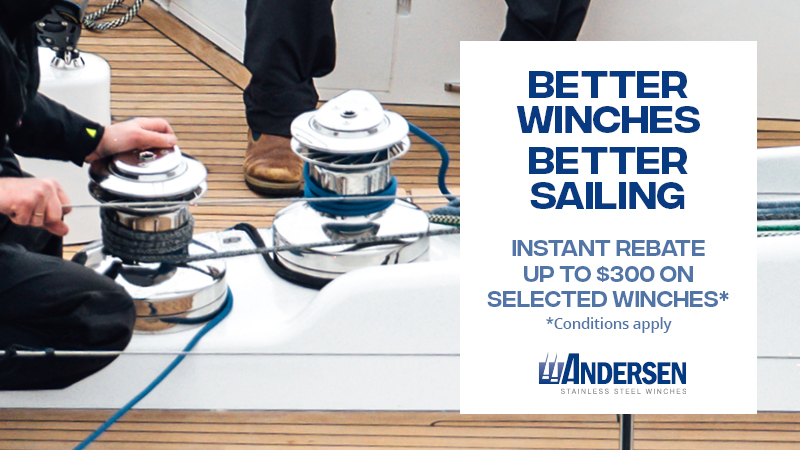 Andersen Winches - Rebate 