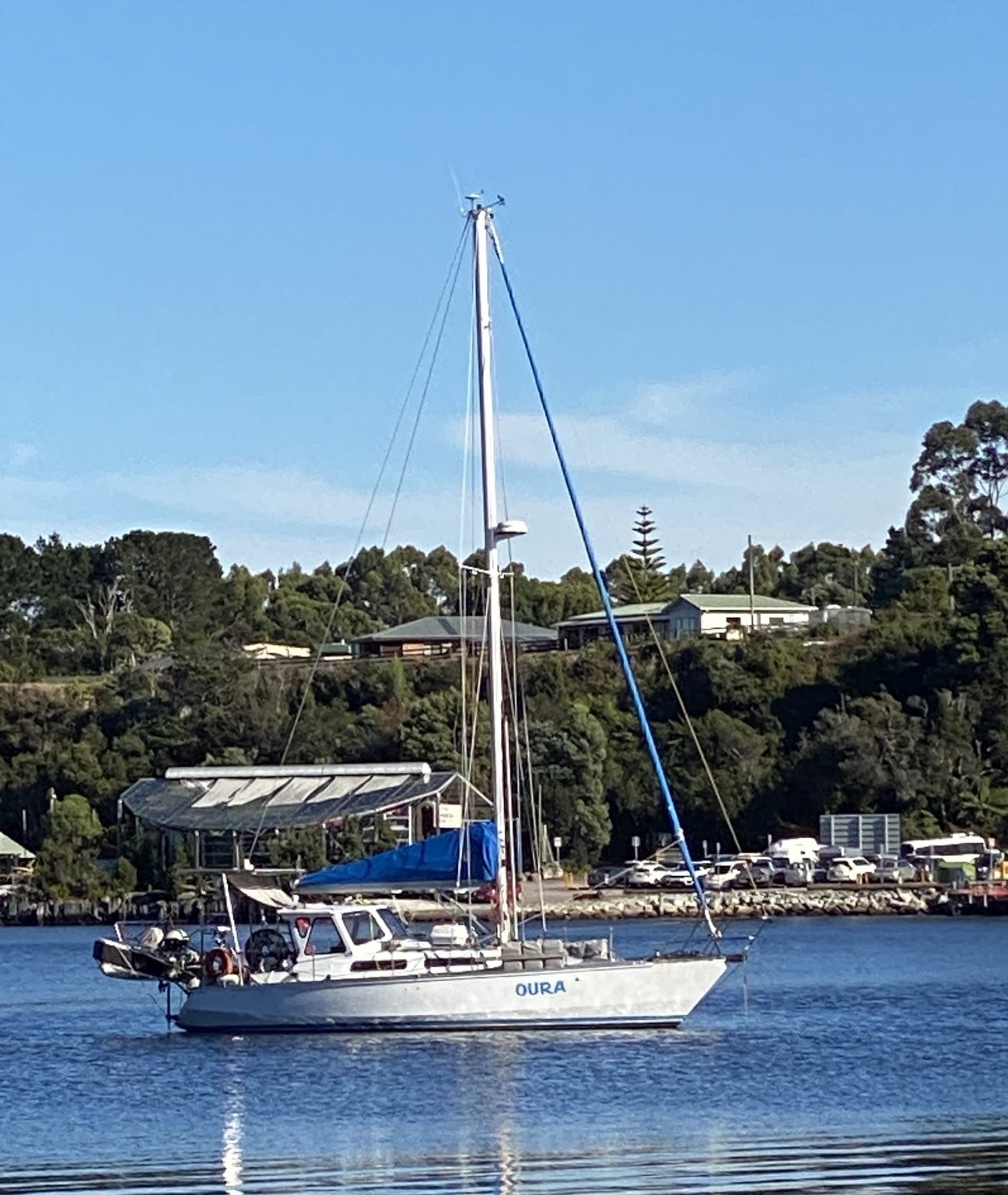 Seeing Sailboats in 'Down Under' Tasmania