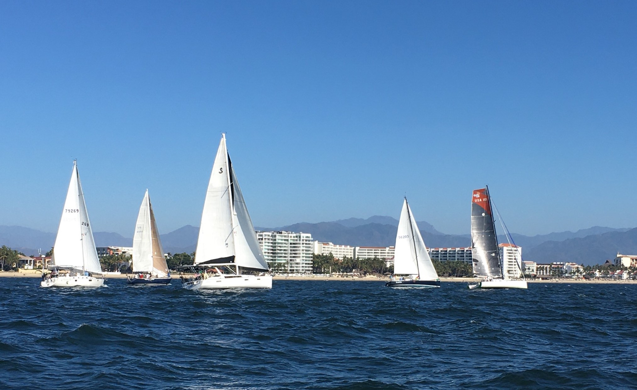 Sailing in Mexico