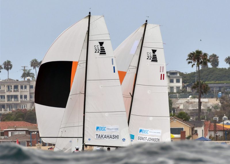 Governors Cup 22s racing off Newport Beach