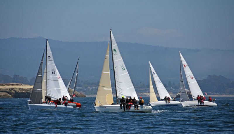 Moore 24s racing in Santa Cruz