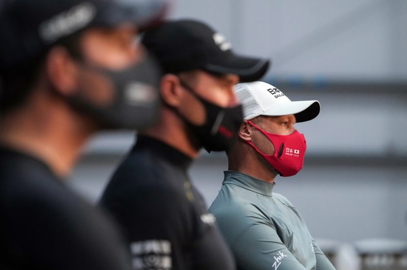 Sir Ben Ainslie, Tom Slingsby and Nathan Outteridge