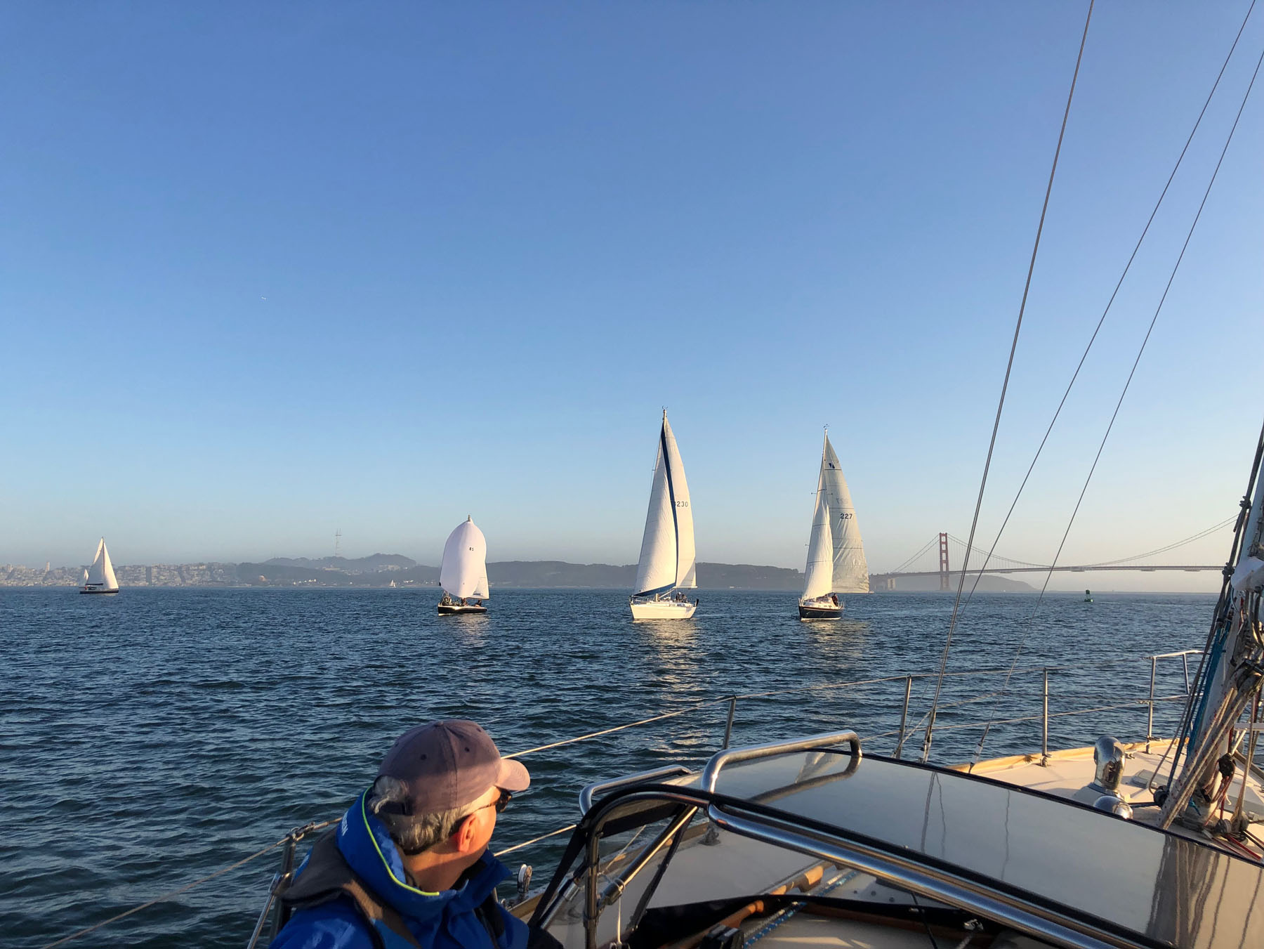 Friday night sailing - Little Harding