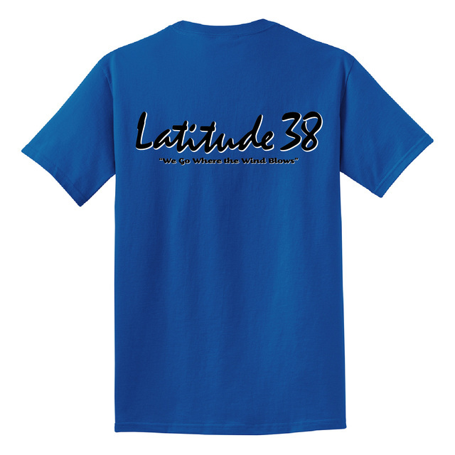 Latitude 38 t-shirt blue