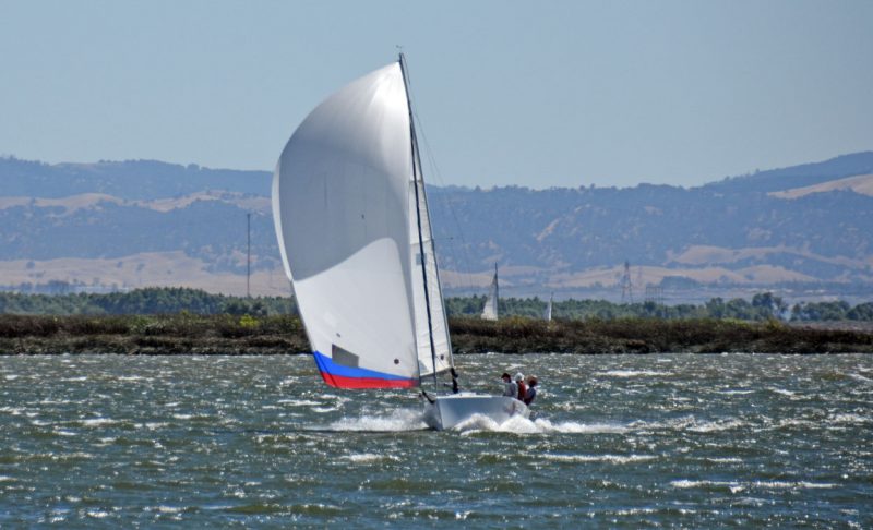 Melges 32 on whitecaps