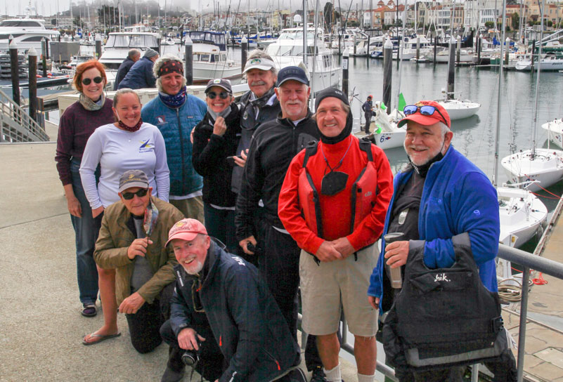 race committee on the wharf