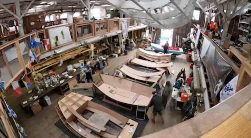 Spaulding boat build