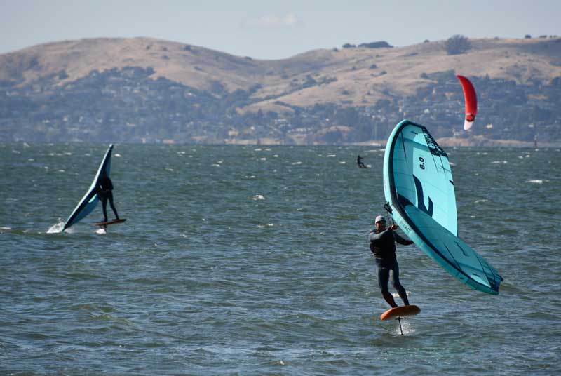 Wing foiling