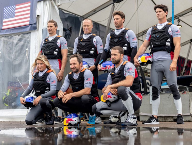 US SailGP crew