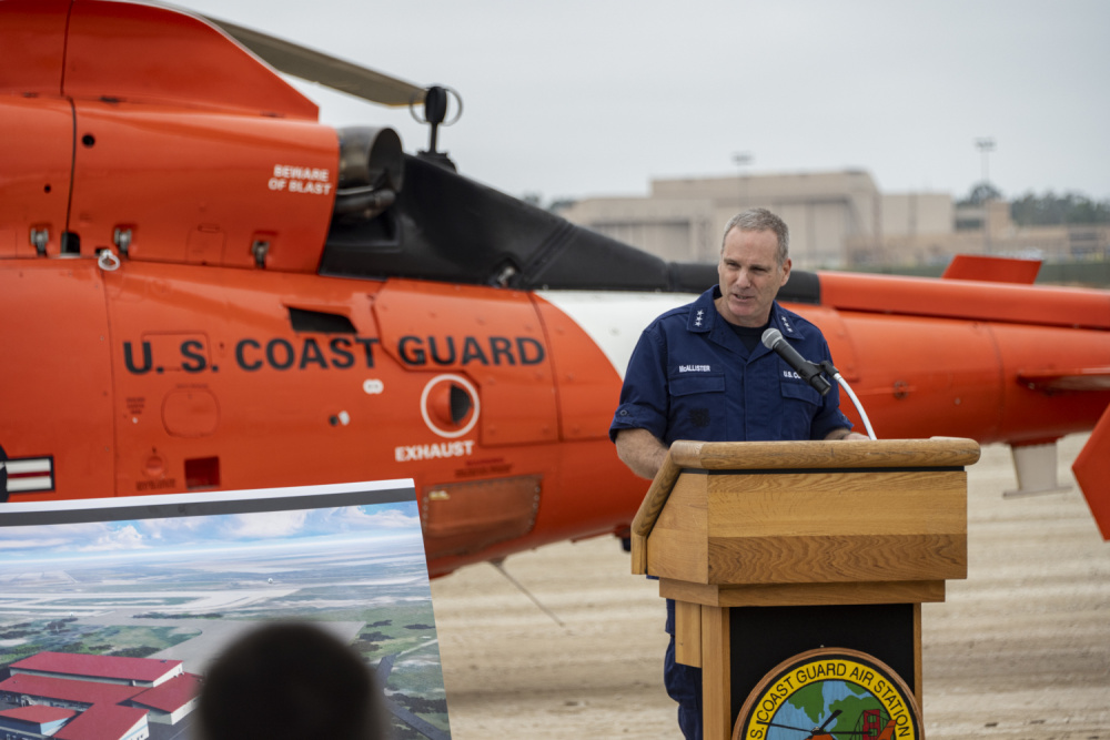 USCG groundbreaking Ventura