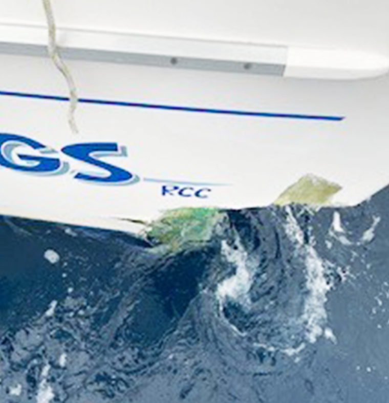 Seawind catamaran collision