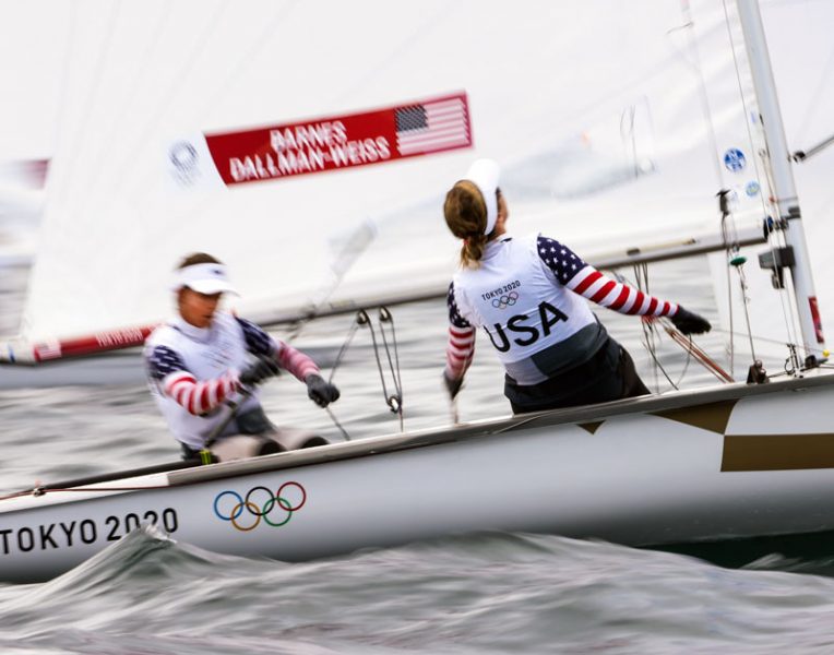 USA Women's 470 team