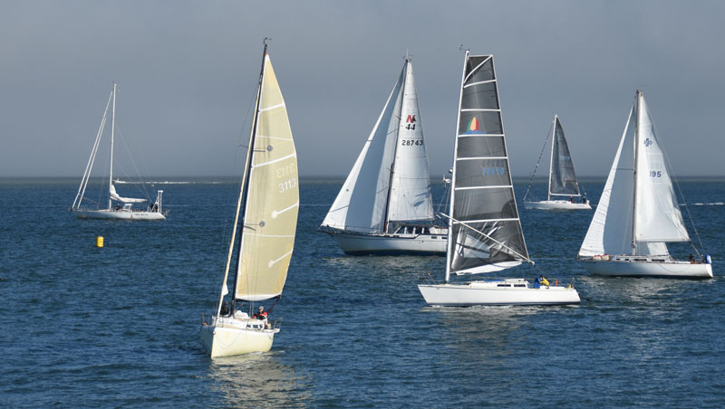 Half Moon Bay Race start