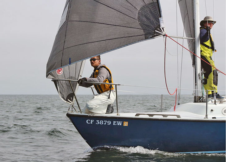 A Pictorial Survey of the Santana 22 Foredeck Position(s)