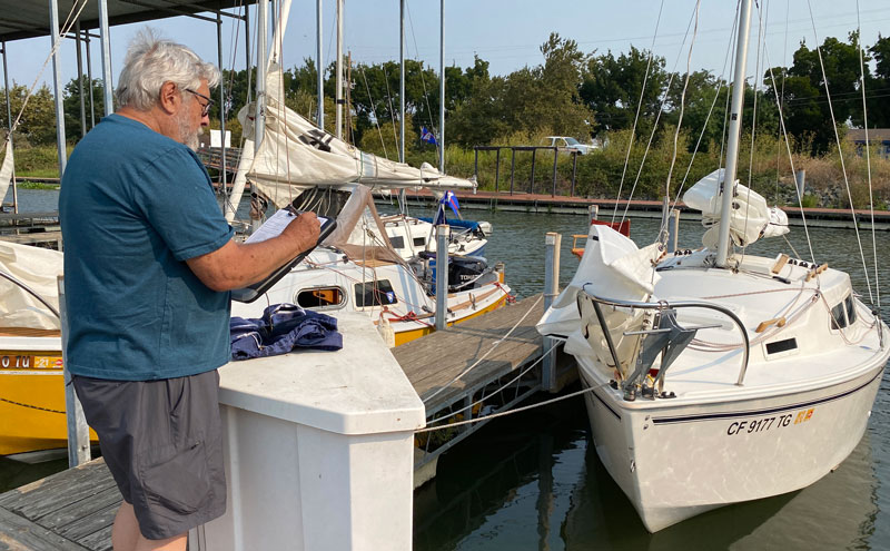 Vessel safety check