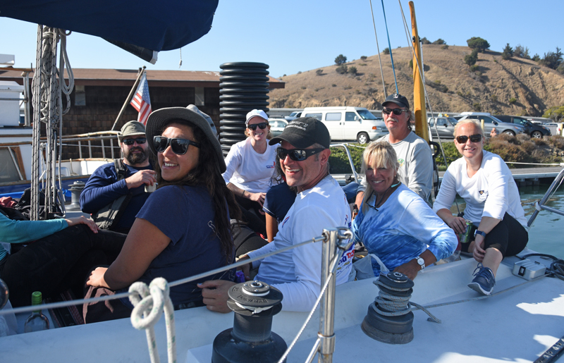 Starball crew at the dock