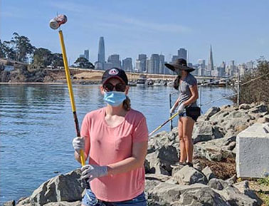 Coastal Cleanup on Treasure Island