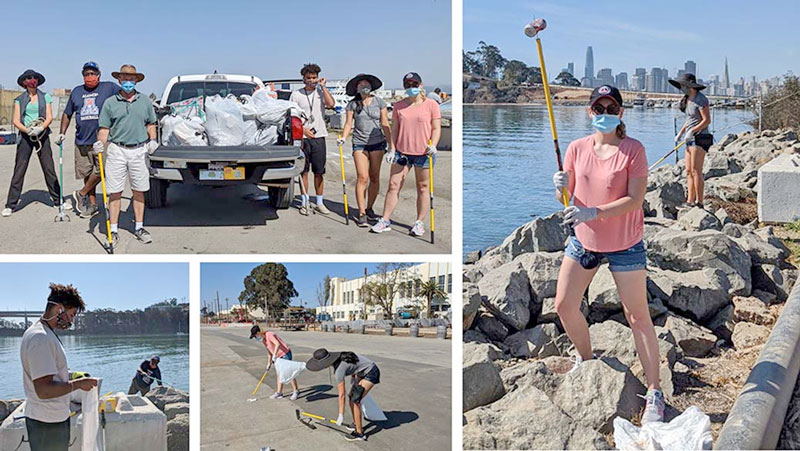 Coastal Cleanup on Treasure Island