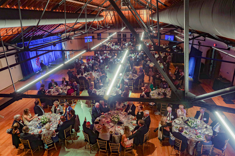 Overview of dining hall